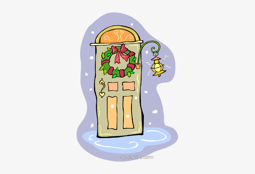 Christmas Wreath Royalty Free Vector Clip Art Illustration - Illustration, transparent png