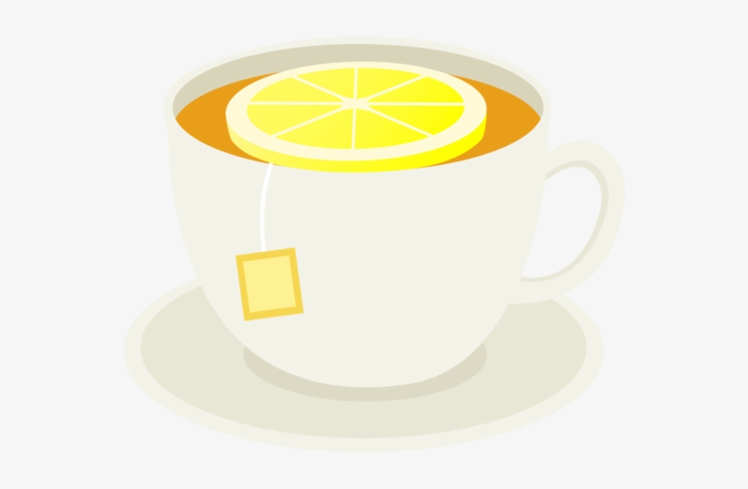Tea Set Clipart Transparent - Tea With Lemon Clipart, transparent png