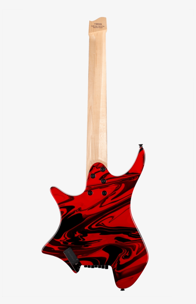 Boden Singularity 7 Red Swirl - Guitar, transparent png