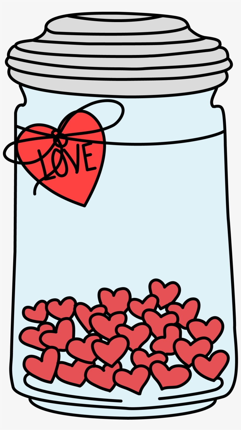 Image For Free Love Jar Clip Art - North Carolina, transparent png