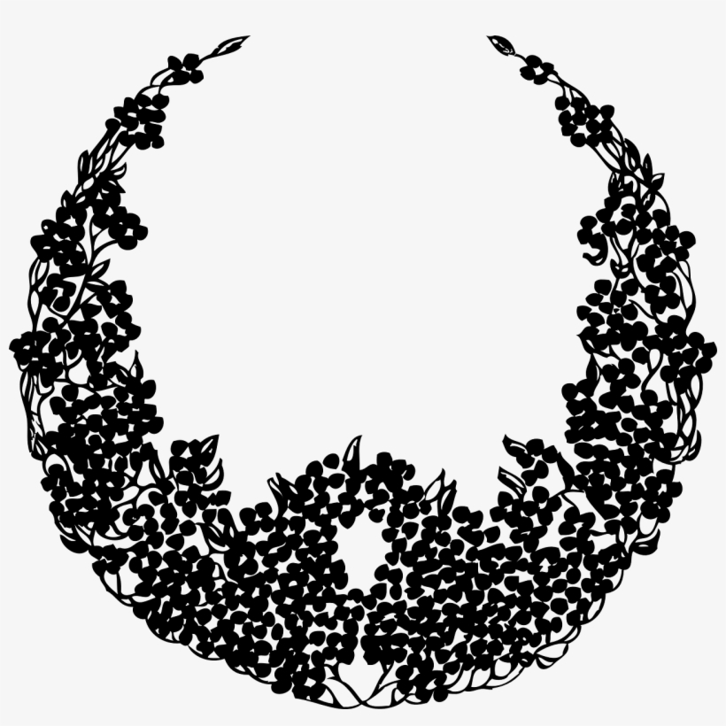 Wreath,holiday Wreath,free Vector Graphics, - Bingkai Foto Untuk Siluet, transparent png
