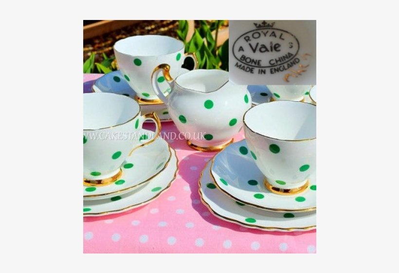 Royal Vale Polka Dot Tea Set - Tea, transparent png