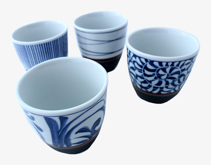 Bluets Tea Cup Set - Mug, transparent png