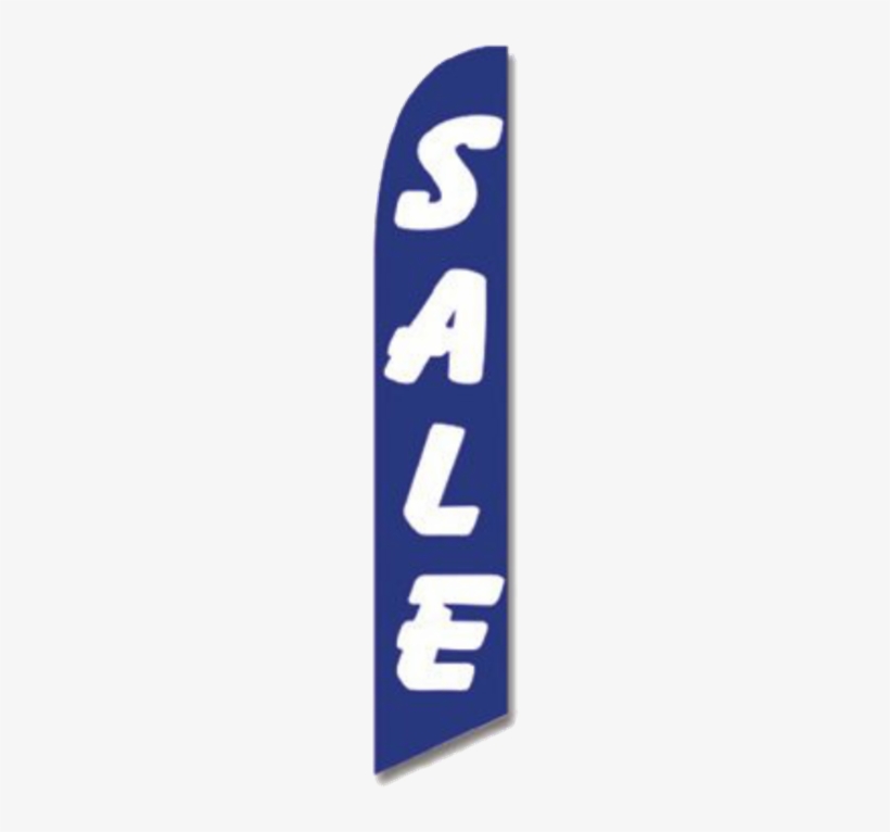 Sale Blue Swooper Bannner - Mission Flags Auto Sales Swooper Flags 3 Pack-sale-warranty-we, transparent png