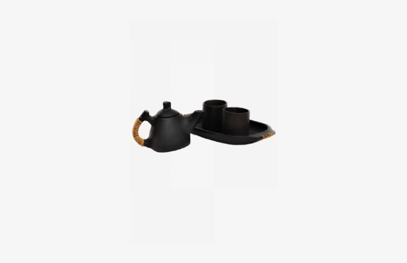 Classy Black Evening Tea Set - Stovetop Kettle, transparent png