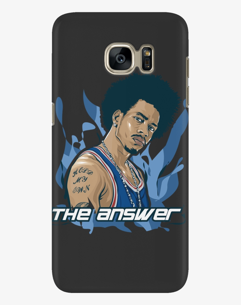 Galaxy S7 Allen Iverson Phone Case - Mobile Phone, transparent png