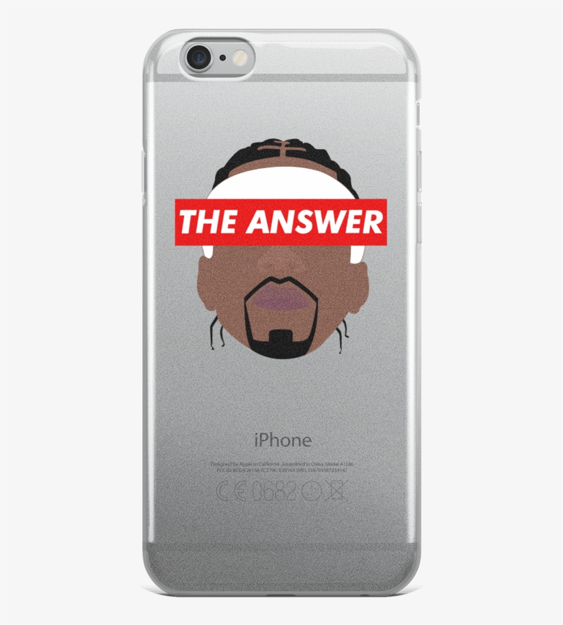 Allen Iverson Iphone Case - Iphone 7 Clear Case Ultra Thin Tpu Cover Protective, transparent png