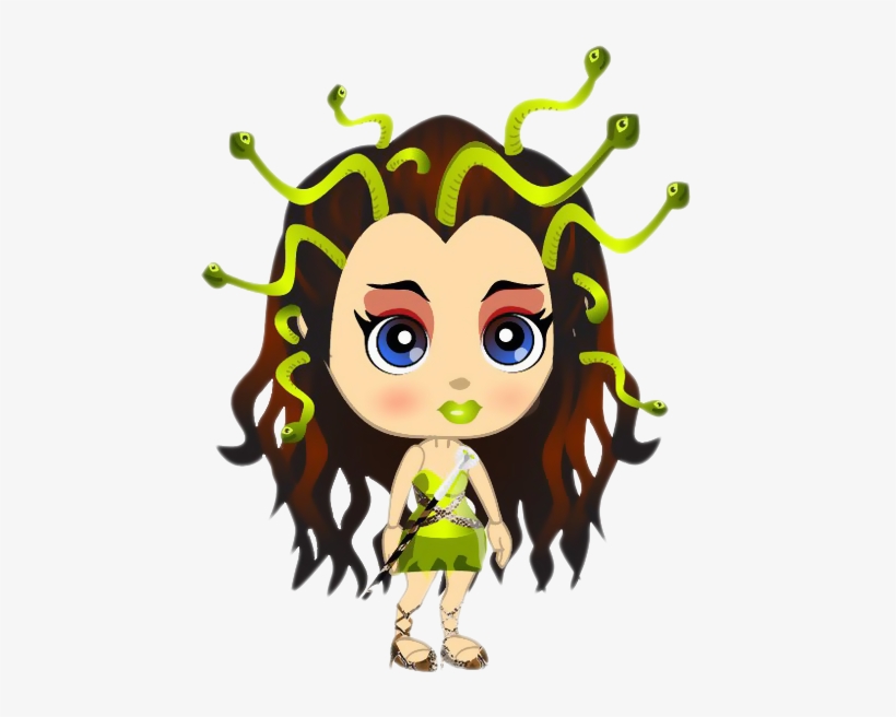 Snake Lady Set - Portable Network Graphics, transparent png