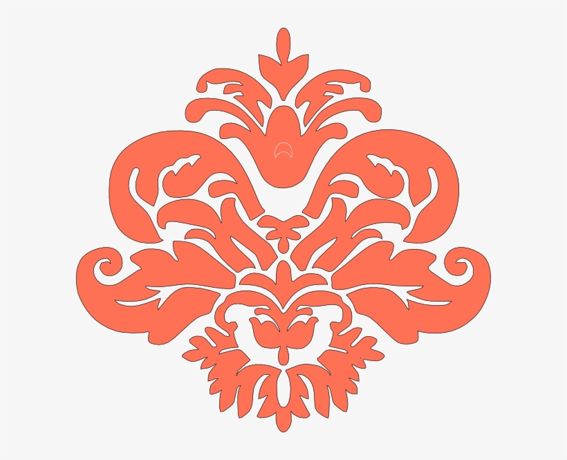 Damask Clipart Clip Art - Damask Boarders Png, transparent png