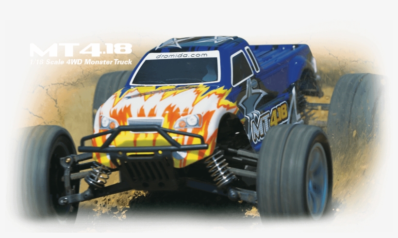 18 Rtr 1/18 Scale 4wd Monster Truck - Dromida Monster Truck, transparent png