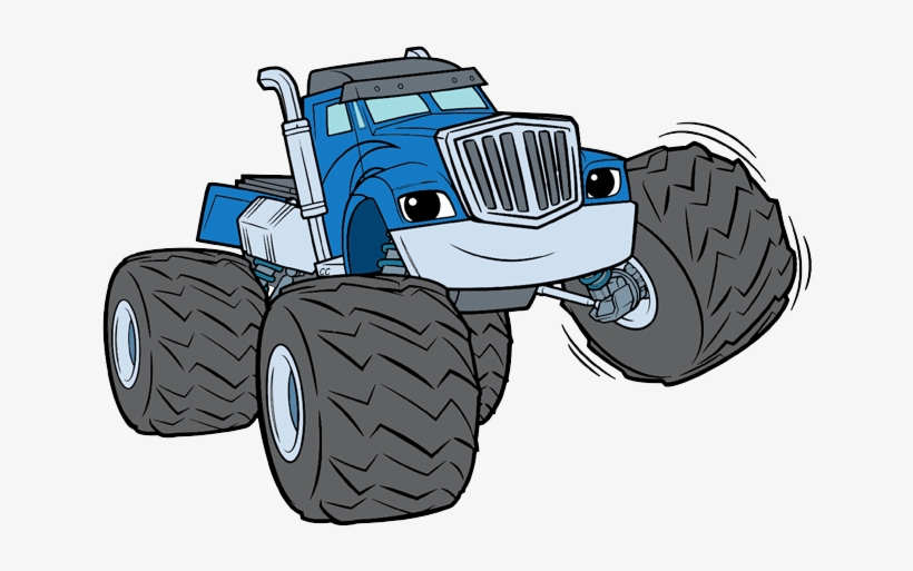 Collection Of Free Blazed Clipart Crusher Download - Dibujos Blaze Monster Machine, transparent png