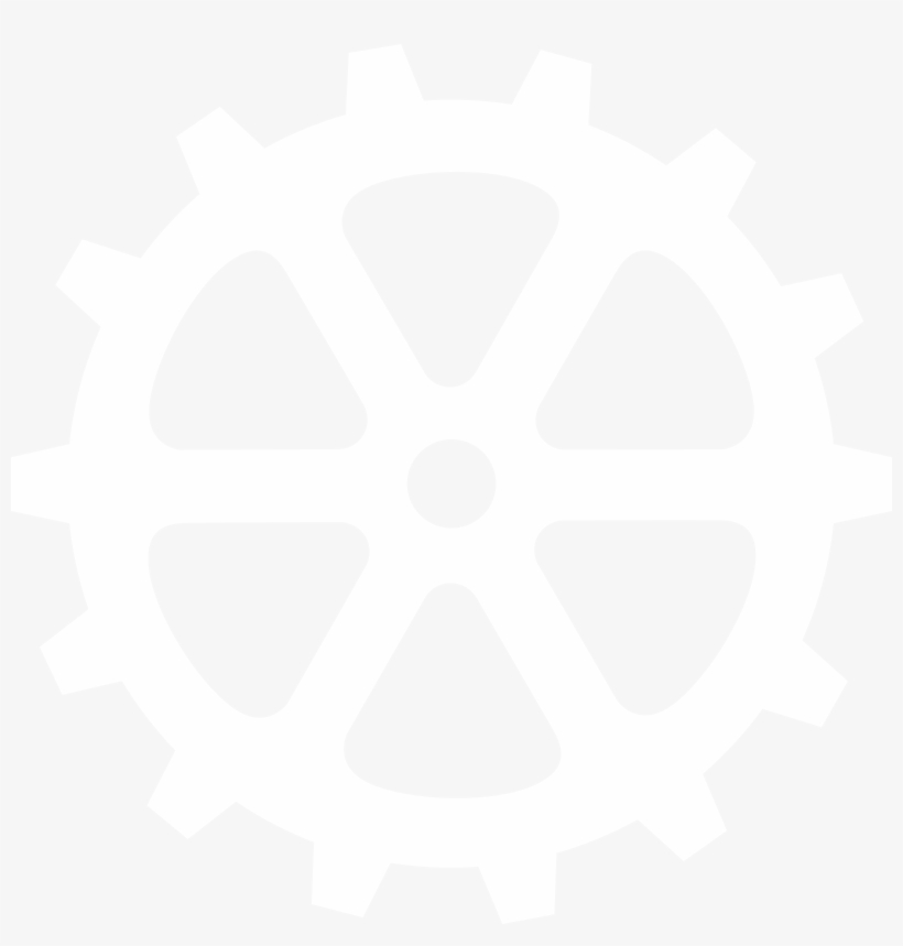 This Free Icons Png Design Of Gear, White, No Outline, transparent png