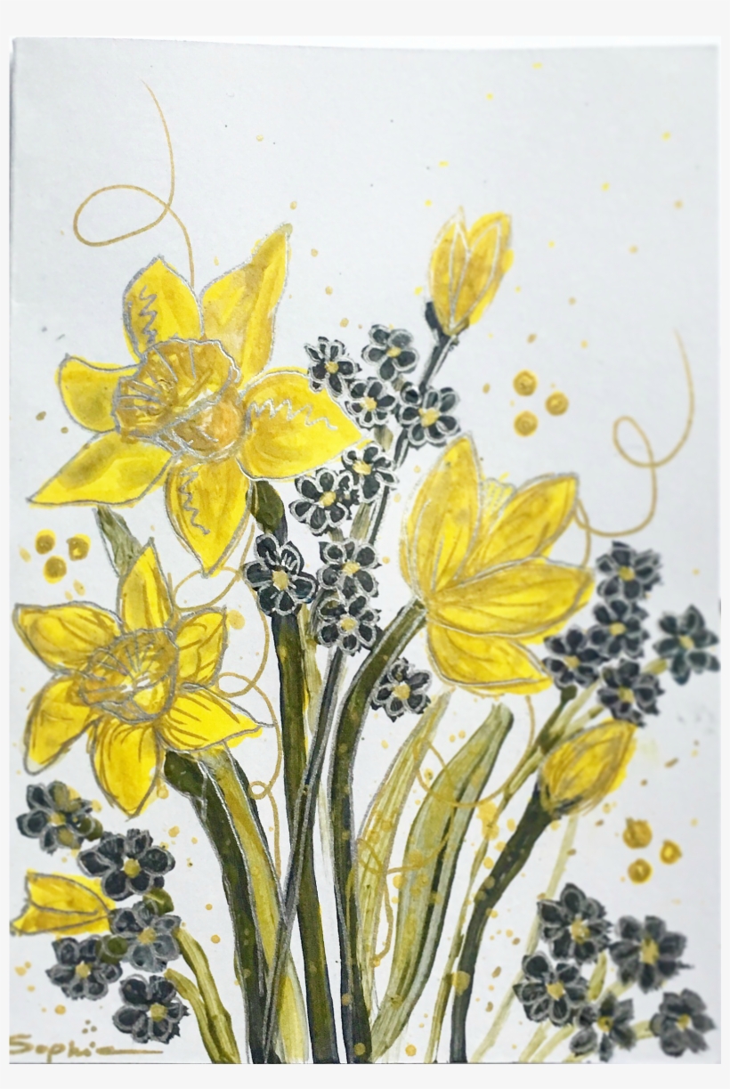 Daffodils - Narcissus, transparent png