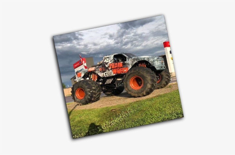 Train Wreck - Monster Truck, transparent png