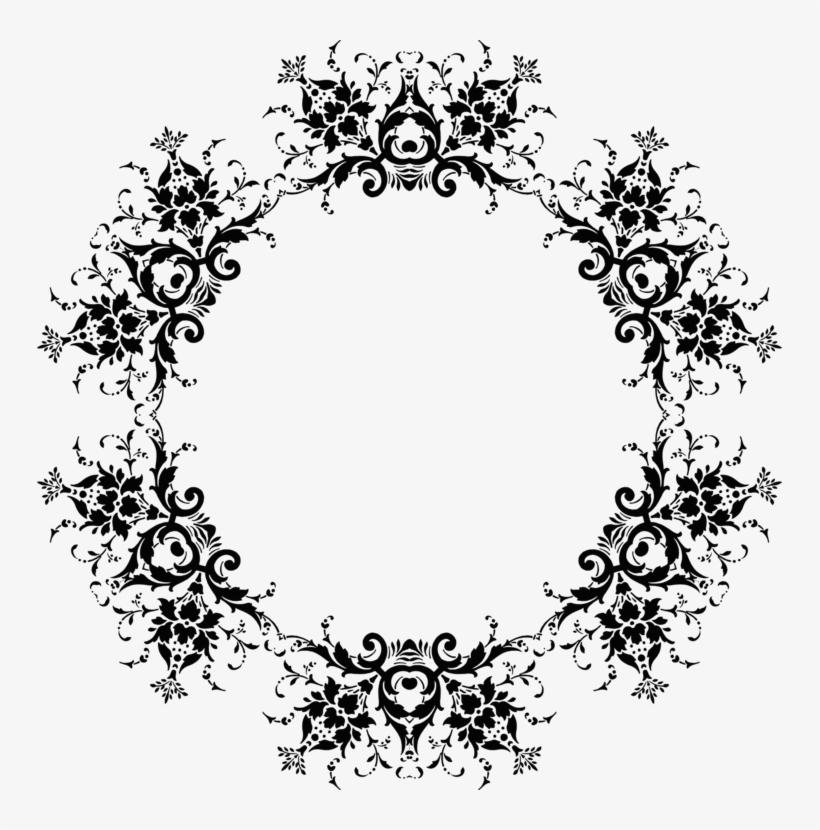 Computer Icons Damask Floral Design Flower - Brasão Png Fundo Transparente, transparent png