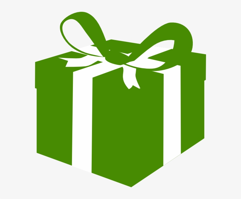 Box Clip Art At Clker Vector - Green Gift Box Png, transparent png
