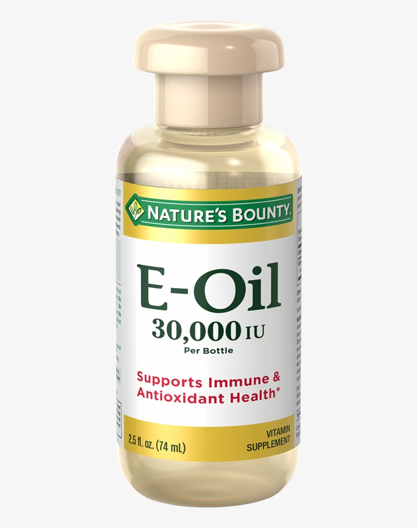 Vitamin E Oil - Nature's Bounty, Vitamin E-oil, 30,000 Iu, 2.5 Fl Oz, transparent png