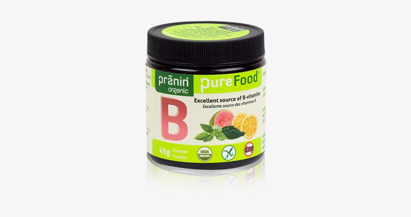 Vegan B12, Vegan Vitamin B, Organic B-vitamins, Natural - Pranin Organic Pure Food C Vitamin, transparent png