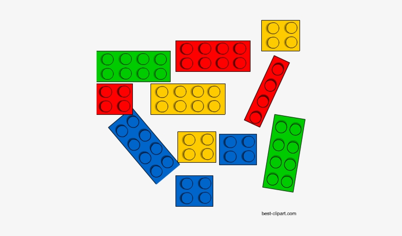 Free Bricks Art Colorful Png - Lego Clip Art, transparent png
