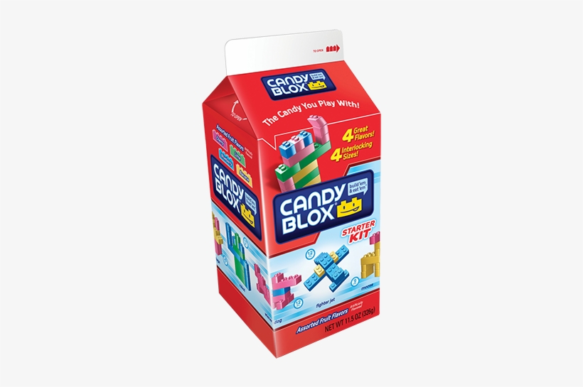 Candy Blox Activity Candy - Candy Blox 11.5 Oz. Carton, transparent png