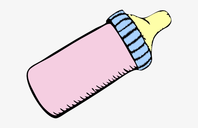 Milk Bottle Clipart - Baby Bottle Clipart, transparent png