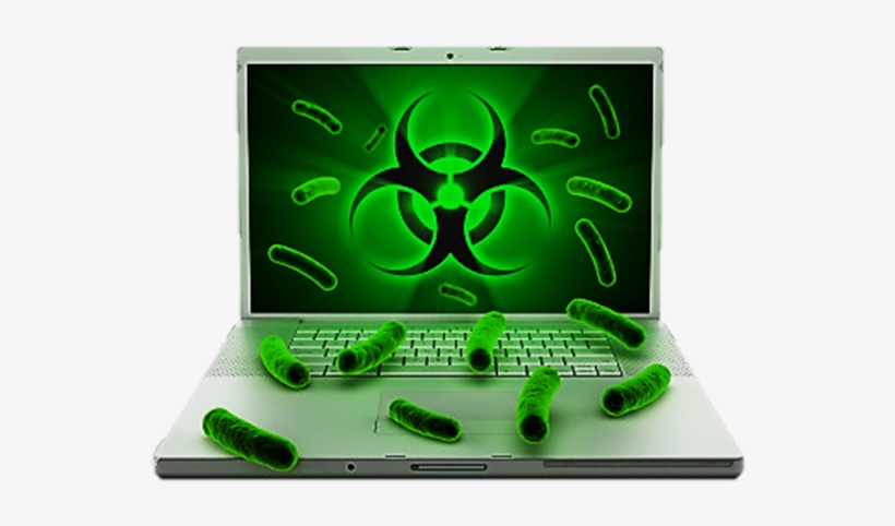 What Is Computer Virus - Computer With Virus, transparent png