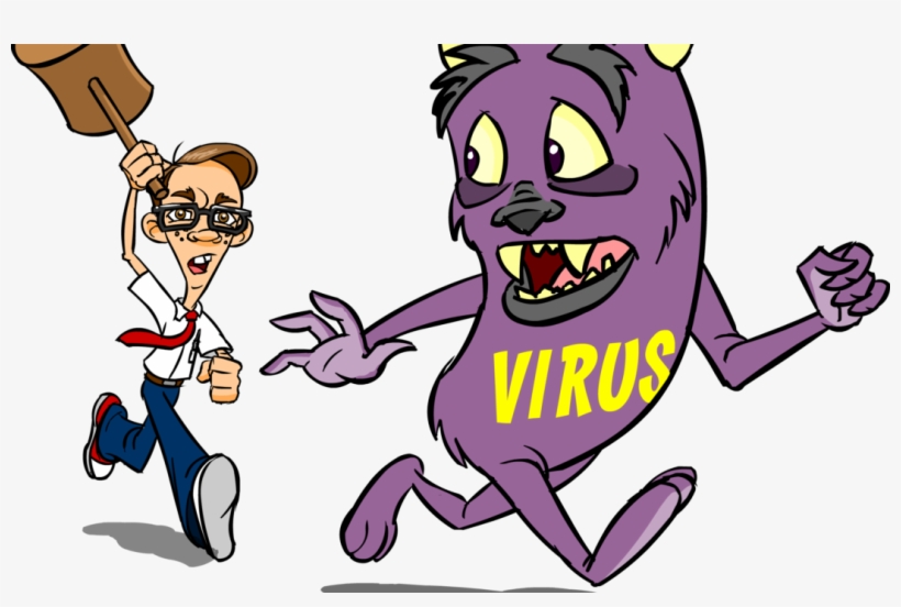 Remove A Virus - Viruses Computer, transparent png