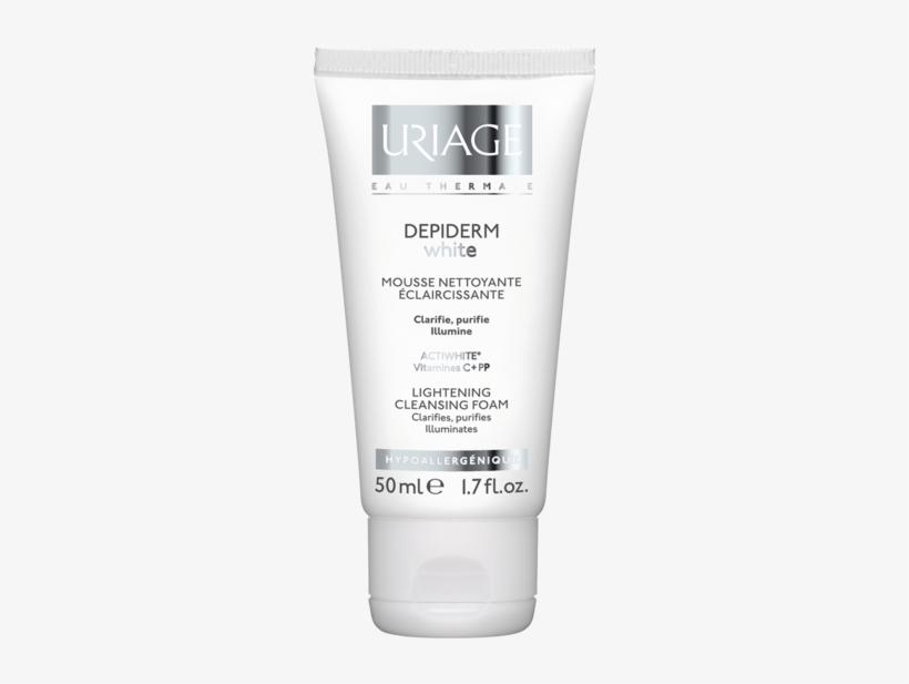 Depiderm White Lightening Cleansing Foam - Uriage, transparent png