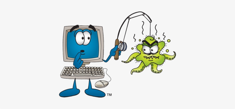 Cliparts Computer Viruses - Computer Repair, transparent png