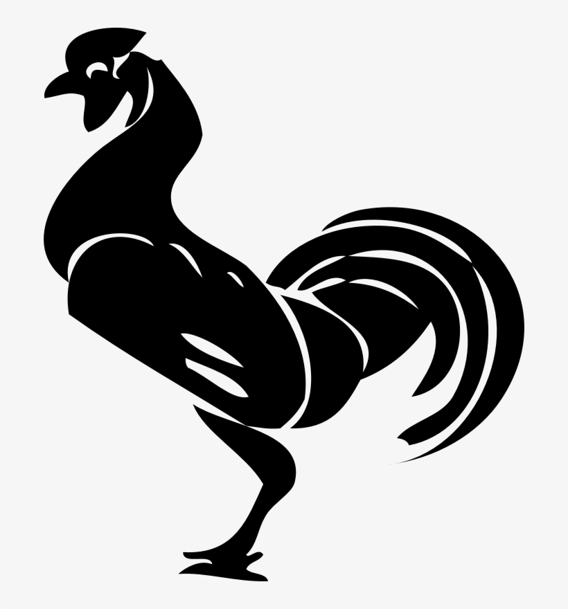 Rooster Svg Clip Arts 516 X 595 Px, transparent png