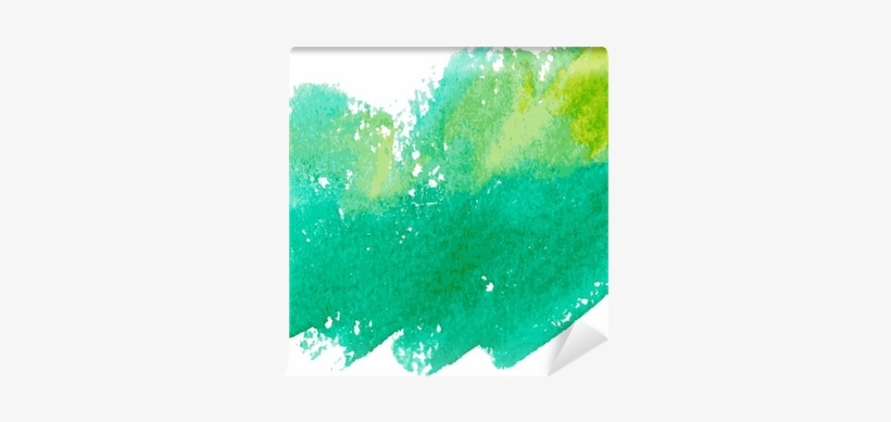 Beautiful Green Watercolor Background Wall Mural • - 在日常生活中體驗天主(再版), transparent png