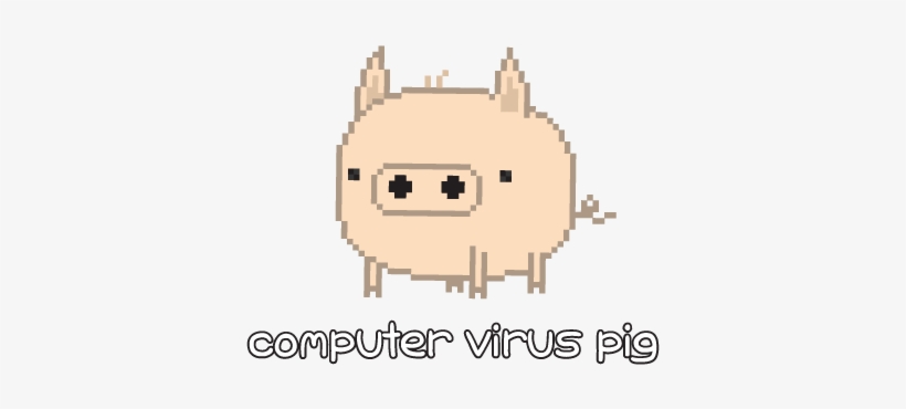 Computer Virus Pig - Meloetta Radiance Form, transparent png