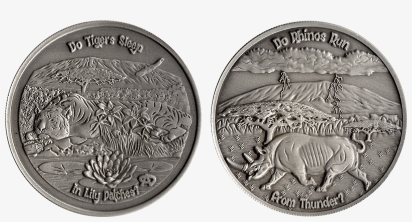 On The Obverse Side Of The Tube Coin, A Rhinoceros - Agrippina The Younger Coin, transparent png