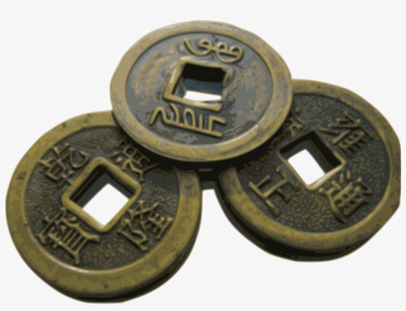 Old Chinese Coins Transparent Png - Chinese Coins Png, transparent png