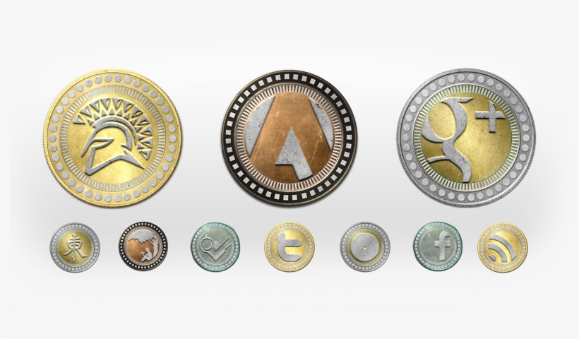 These Awesome And Very Detailed Ancient Coins - Coin, transparent png