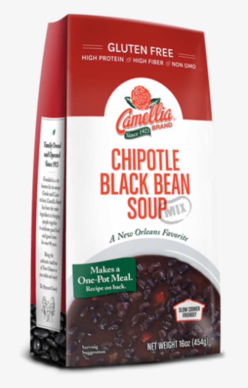 Chipotle Black Bean Soup Mix - Camellia Brand Creole Red Beans Mix, transparent png