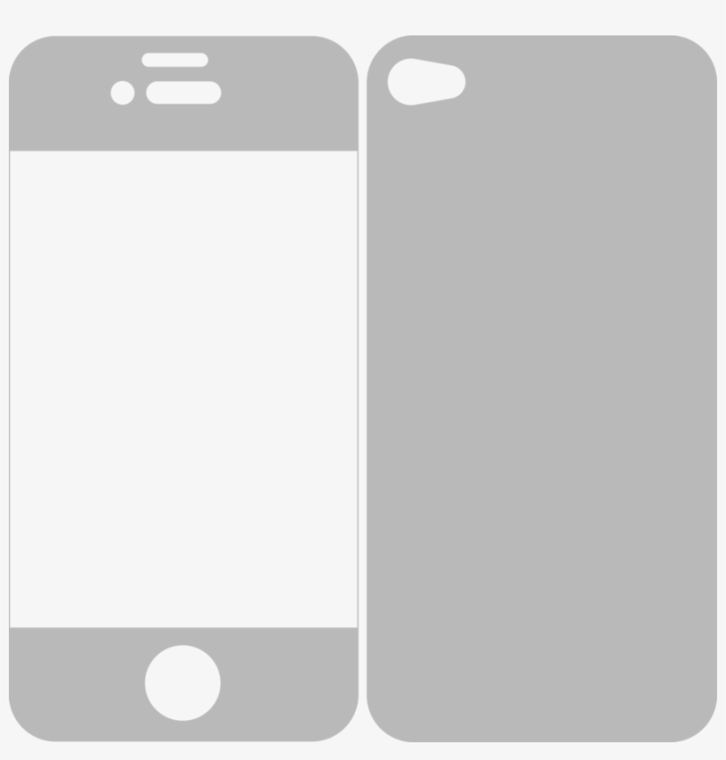 Iphone 5 Template Png - Case Iphone 5 Vector, transparent png