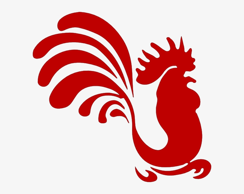 Small - Red Rooster Art, transparent png