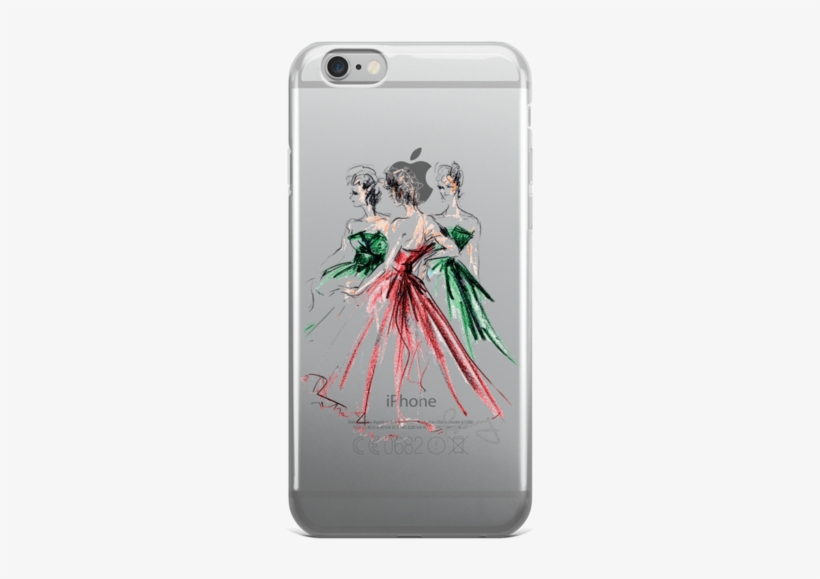 Rosemary Fanti Fashion Illustration Iphone Case - Iphone 7 Clear Case Ultra Thin Tpu Cover Protective, transparent png