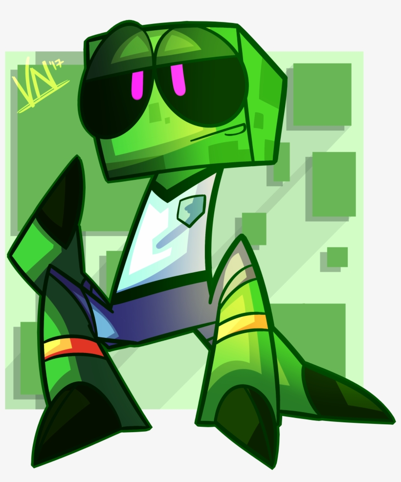 Creeper Oc - Minecraft, transparent png