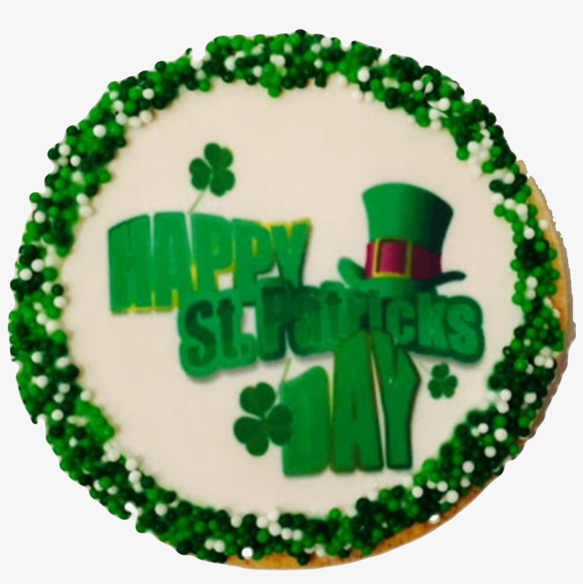 Patrick's Day" Sugar Cookies - Glücklichen St Patrick Tag Grußkarte, transparent png