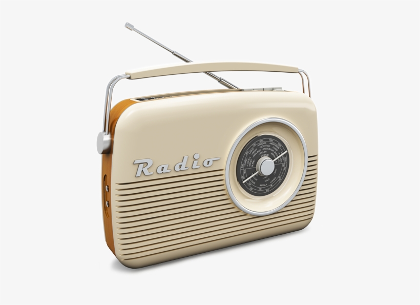 Singing Lessons - Radios Retro White, transparent png