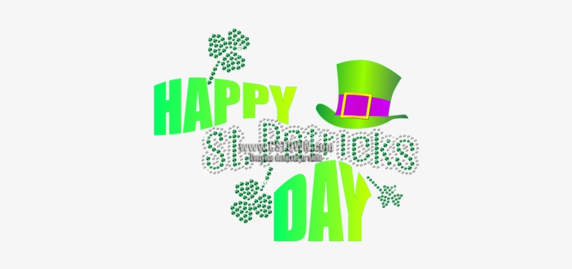 Customize Happy Saint Patricks Day Heat Transfer - Graphic Design, transparent png