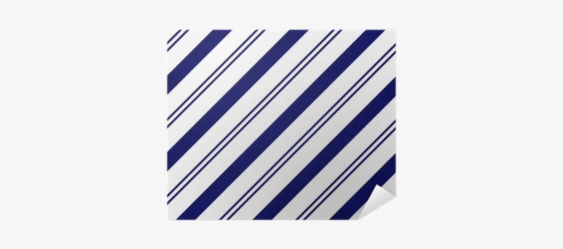 Navy Blue Diagonal Striped Textured Fabric Background - Placemat, transparent png