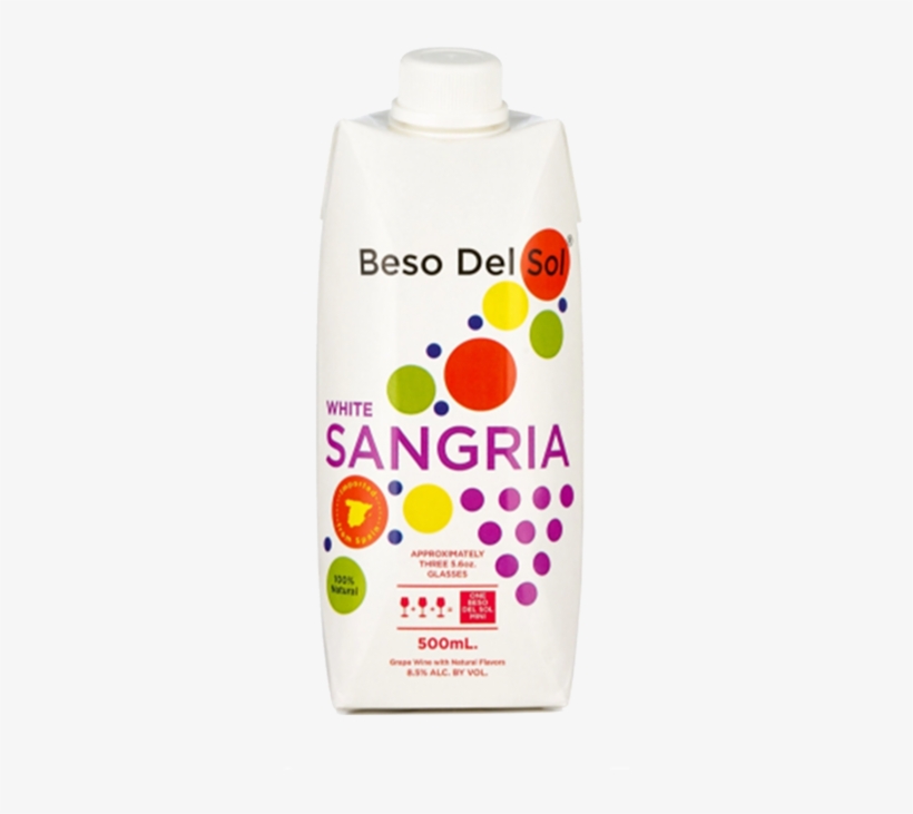 Beso Del Sol - White Sangria Nv (500ml), transparent png