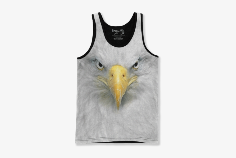 Eagle Face - Squints Sandlot Tank Top, transparent png