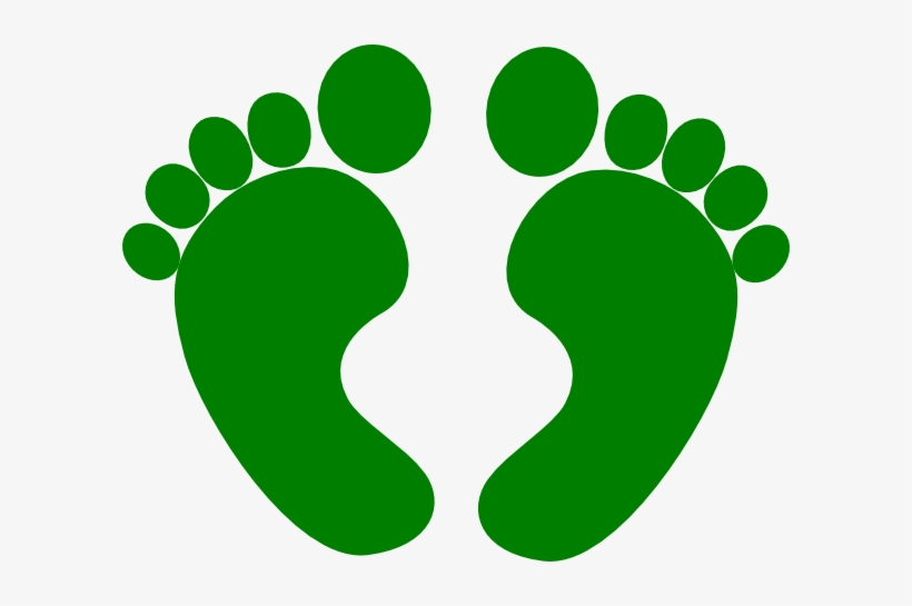 How To Set Use Two Green Feet Clipart, transparent png
