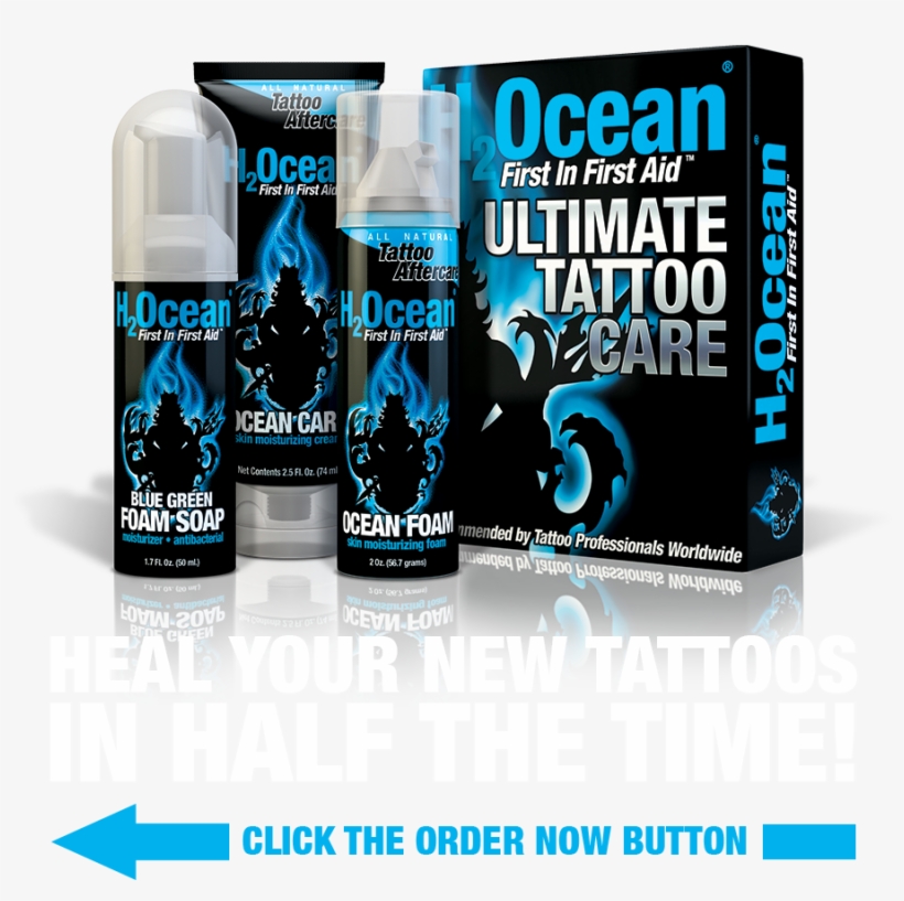 Utc Order Now - H2ocean Ultimate Tattoo Care Kit 6.2 Ounce, transparent png