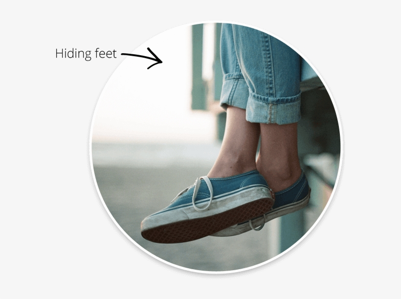 Hiding-feet - Portable Network Graphics, transparent png