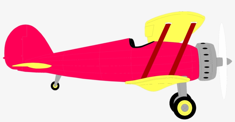 Picture Freeuse Library Biplane Clipart - Biplane Clipart Transparent Background, transparent png